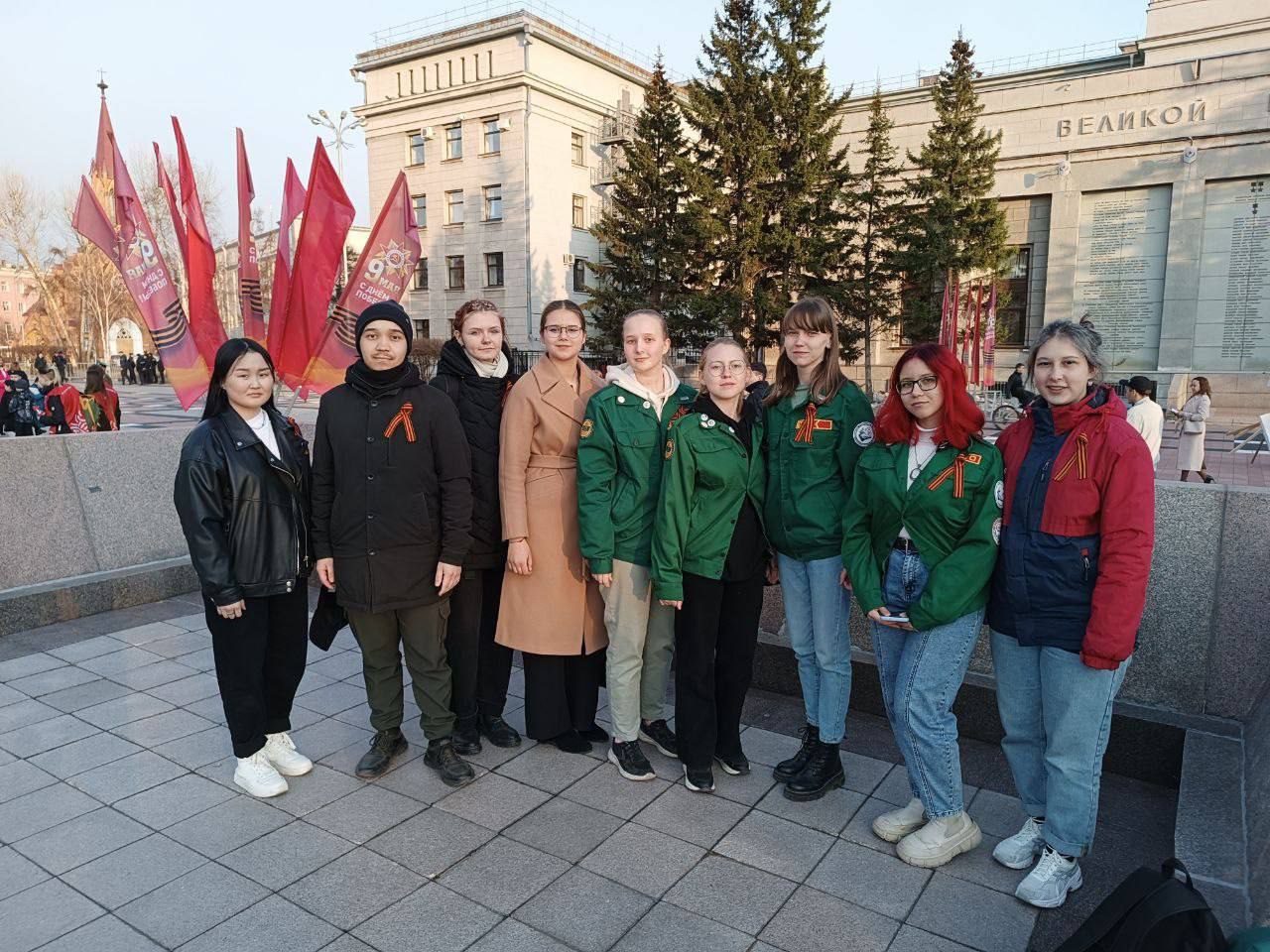 Акция «Пламя гордости за победу» фото