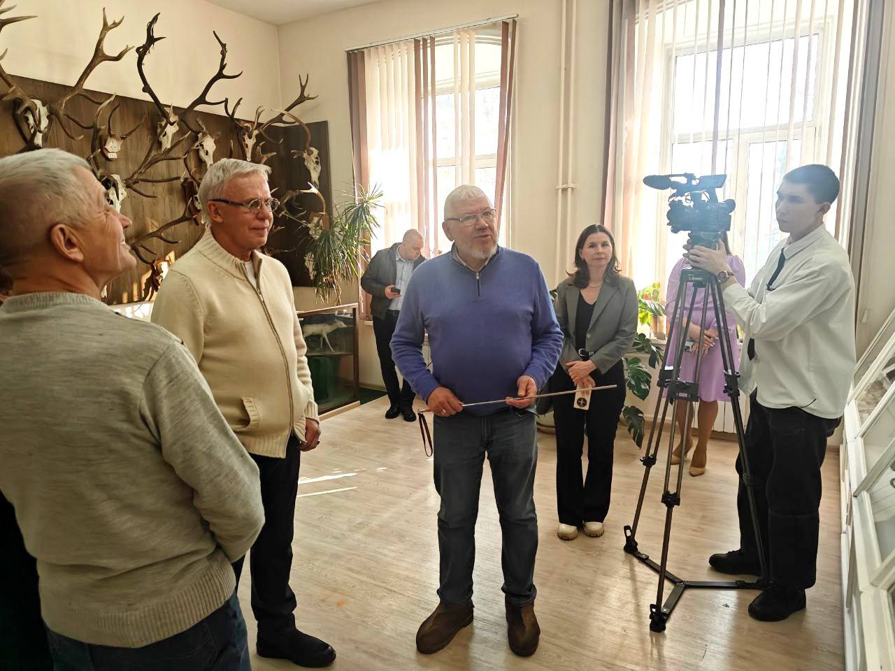 Вячеслав Фетисов посетил факультет охотоведения Иркутского ГАУ: диалог о будущем природоохранного образования фото